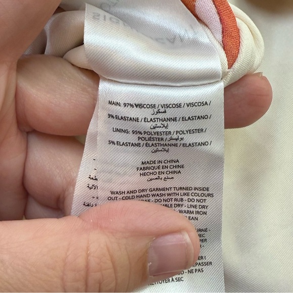 Significant Other Chiara Dress - Watercolor‎ Floral Open Back Dress Size 10 - Picture 12 of 14